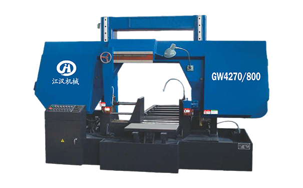 米易GW4270/800双柱龙门卧式带锯床